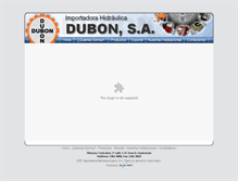 Tablet Screenshot of importadoradubon.com